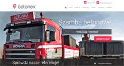 Desktop Screenshot of betonex.com.pl